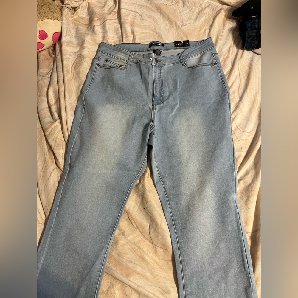 Light was jeans
